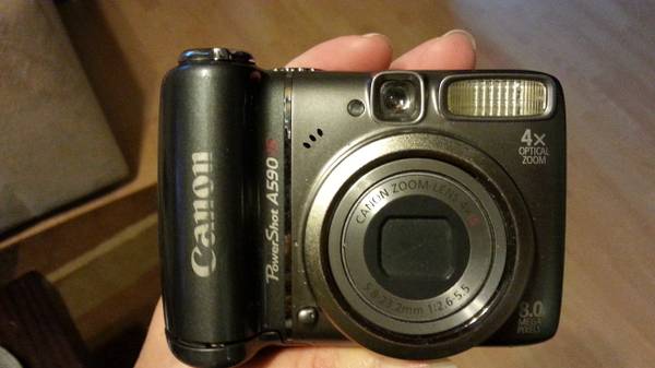 Камера Canon Powershot A590 найдена в Новом Орлеане